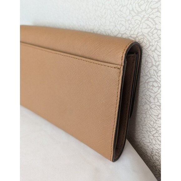 Michael Kors Jet Set Travel Large Phone Crossbody Brown BAG ONLY- NO STRAP - Picture 4 of 12